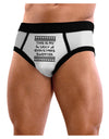 This Is My Ugly Christmas Sweater Mens NDS Wear Briefs Underwear-Mens Briefs-NDS Wear-White-Small-Davson Sales