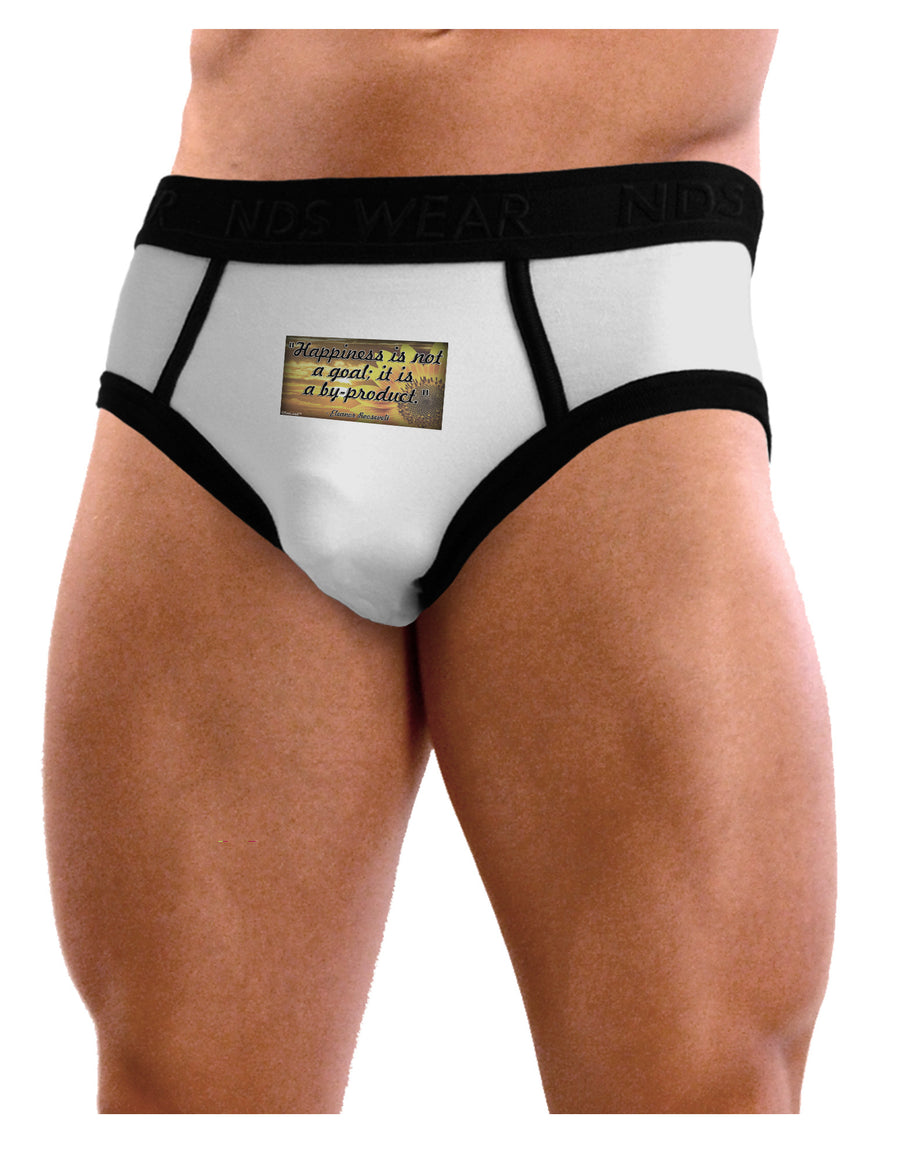 Happiness Is Not A Goal Mens NDS Wear Briefs Underwear by TooLoud-Mens Briefs-NDS Wear-White-Small-Davson Sales