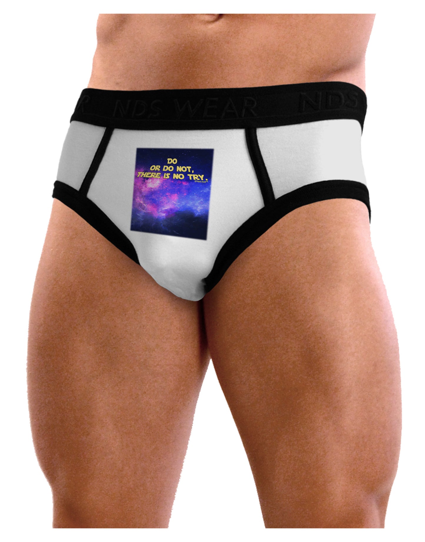 Do or Do Not Mens NDS Wear Briefs Underwear-Mens Briefs-NDS Wear-White-Small-Davson Sales