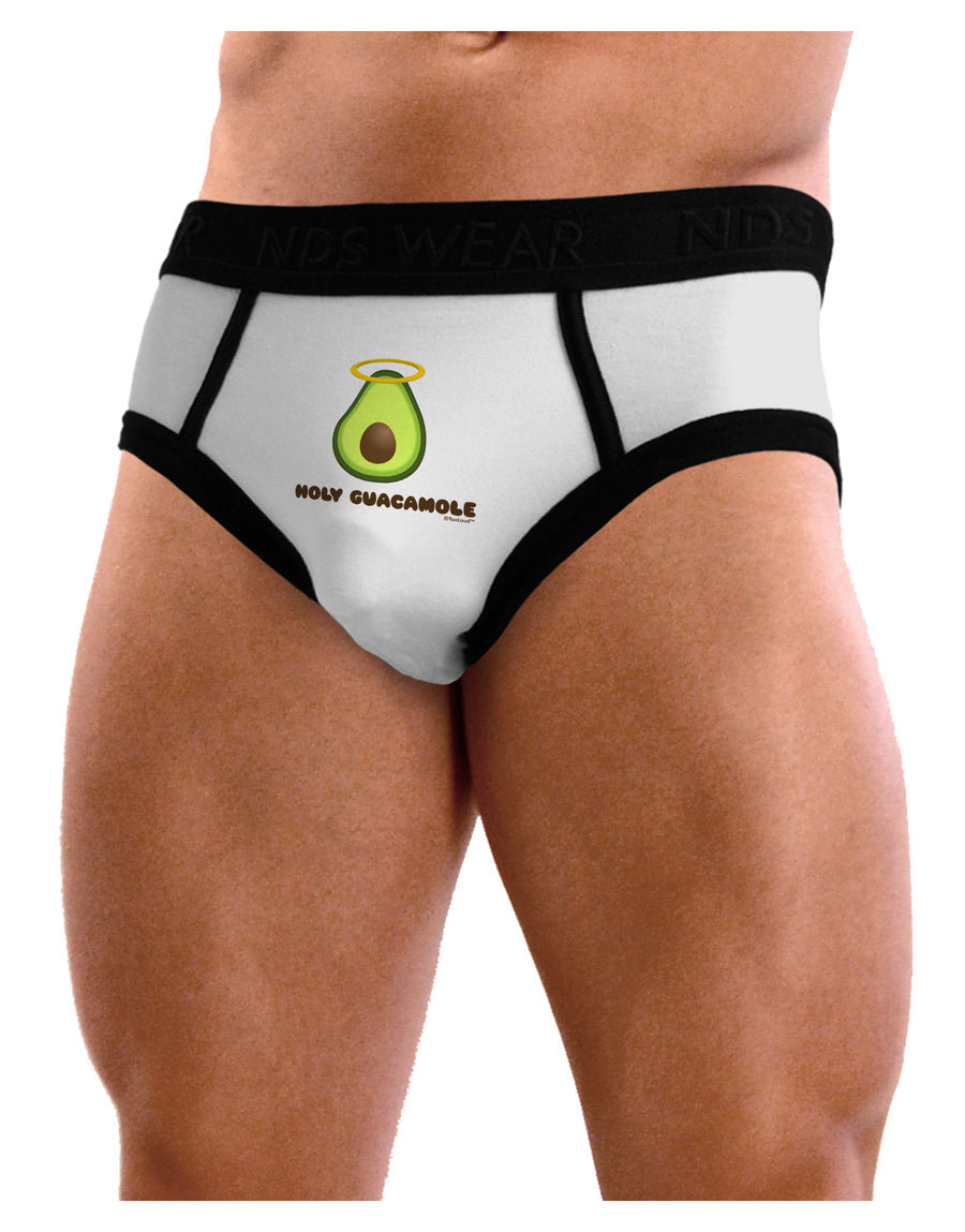 Holy Guacamole Design Mens NDS Wear Briefs Underwear by TooLoud-Mens Briefs-NDS Wear-White-Small-Davson Sales