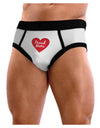 Proud Mom Heart Mens NDS Wear Briefs Underwear-Mens Briefs-NDS Wear-White-Small-Davson Sales