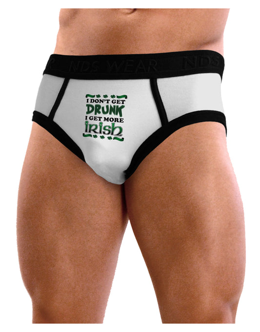 I Don't Get Drunk - Irish Mens NDS Wear Briefs Underwear-Mens Briefs-NDS Wear-White-Small-Davson Sales