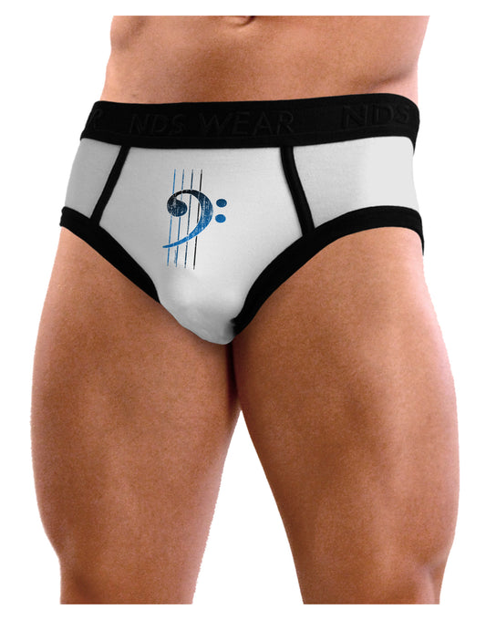 Distressed Bass Strings Mens NDS Wear Briefs Underwear-Mens Briefs-NDS Wear-White-Small-Davson Sales