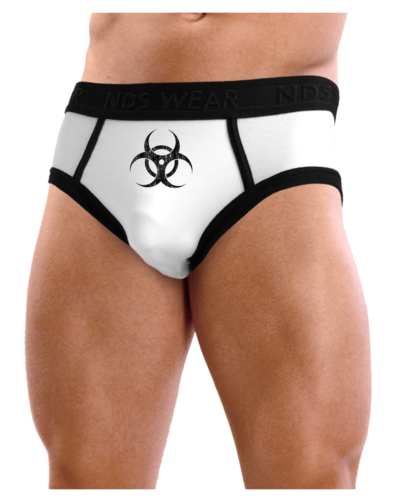 Biohazard Symbol - Vintage Apocalypse Mens Boxer Brief Underwear