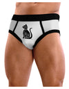 Every Day Is Caturday Cat Silhouette Mens NDS Wear Briefs Underwear by TooLoud-Mens Briefs-NDS Wear-White-Small-Davson Sales