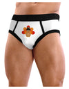 Cute Pilgrim Turkey Thanksgiving Mens NDS Wear Briefs Underwear-Mens Briefs-NDS Wear-White-Small-Davson Sales