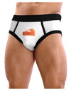 Cute Pumpkin Pie Thanksgiving Mens NDS Wear Briefs Underwear-Mens Briefs-NDS Wear-White-Small-Davson Sales