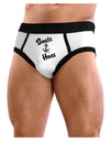 Boats and Hoes Mens NDS Wear Briefs Underwear-Mens Briefs-NDS Wear-White-Small-Davson Sales