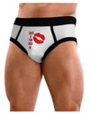 Such a Fun Age Kiss Lips Mens NDS Wear Briefs Underwear-Mens Briefs-NDS Wear-White-with-Black-Small-Davson Sales