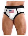 American Flag - Marijuana Leaf Mens NDS Wear Briefs Underwear-Mens Briefs-NDS Wear-White-Small-Davson Sales