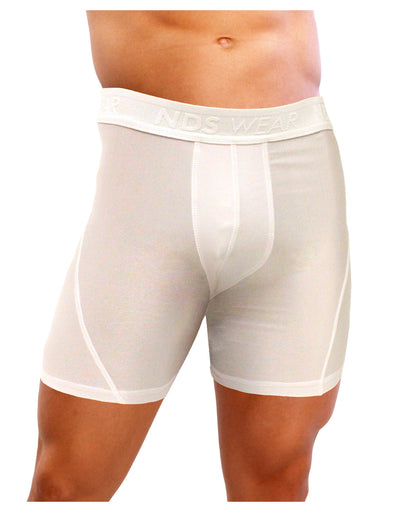 Mens Sport Performance Boxer Briefs Underwear-Boxer Shorts-NDS Wear-White-Small-Davson Sales