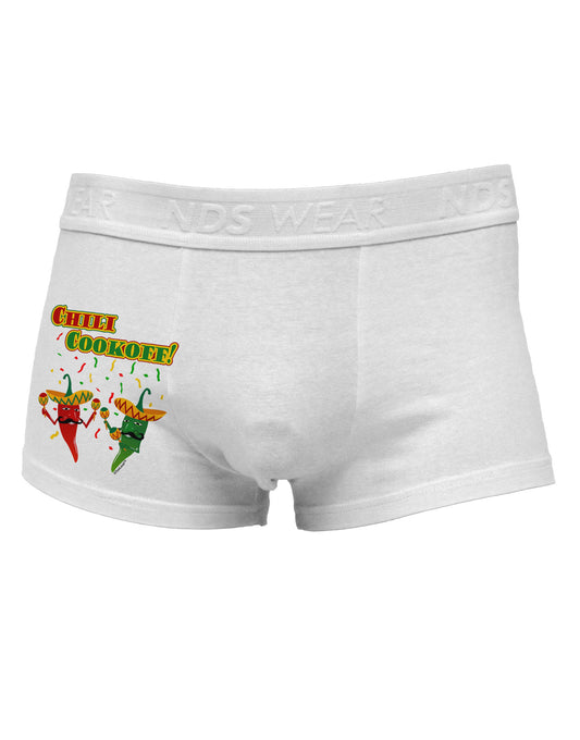 Chili Cookoff! Chile Peppers Side Printed Mens Trunk Underwear-Mens Trunk Underwear-TooLoud-White-Small-Davson Sales