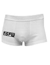 NSFW Not Safe For Work Side Printed Mens Trunk Underwear by TooLoud-Mens Trunk Underwear-NDS Wear-White-Small-Davson Sales