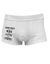 Personalized The Man The Myth The Legend Side Printed Mens Trunk Underwear by TooLoud-Mens Trunk Underwear-NDS Wear-White-Small-Davson Sales