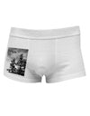 UFO Sighting - Extraterrestrial Side Printed Mens Trunk Underwear by TooLoud-Trunk Underwear-NDS Wear-White-Small-Davson Sales