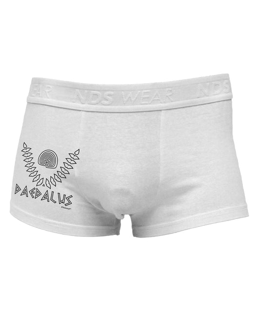 Labyrinth - Daedalus - Greek Mythology Side Printed Mens Trunk Underwear by TooLoud-Mens Trunk Underwear-NDS Wear-White-Small-Davson Sales