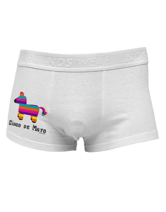 Colorful Pinata Design - Cinco de Mayo Side Printed Mens Trunk Underwear by TooLoud-Mens Trunk Underwear-NDS Wear-White-Small-Davson Sales