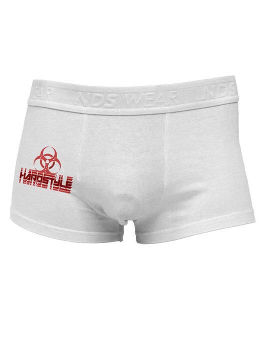 Hardstyle Biohazard Side Printed Mens Trunk Underwear-Mens Trunk Underwear-NDS Wear-White-Small-Davson Sales