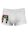 Whats Crackin - Deez Nuts Side Printed Mens Trunk Underwear by NDS Wear-Mens Trunk Underwear-NDS Wear-White-Small-Davson Sales