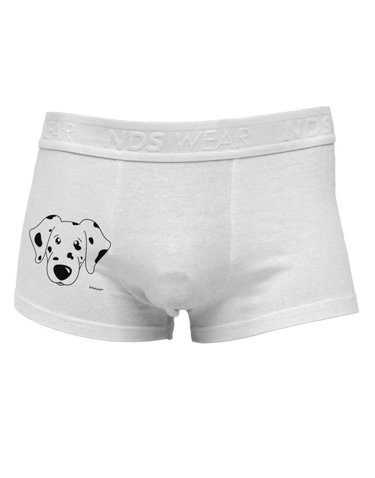 Cute Dalmatian Dog Side Printed Mens Trunk Underwear by TooLoud-Mens Trunk Underwear-TooLoud-White-Small-Davson Sales