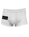 Pennsylvania - United States Shape Side Printed Mens Trunk Underwear by TooLoud-Mens Trunk Underwear-NDS Wear-White-Small-Davson Sales