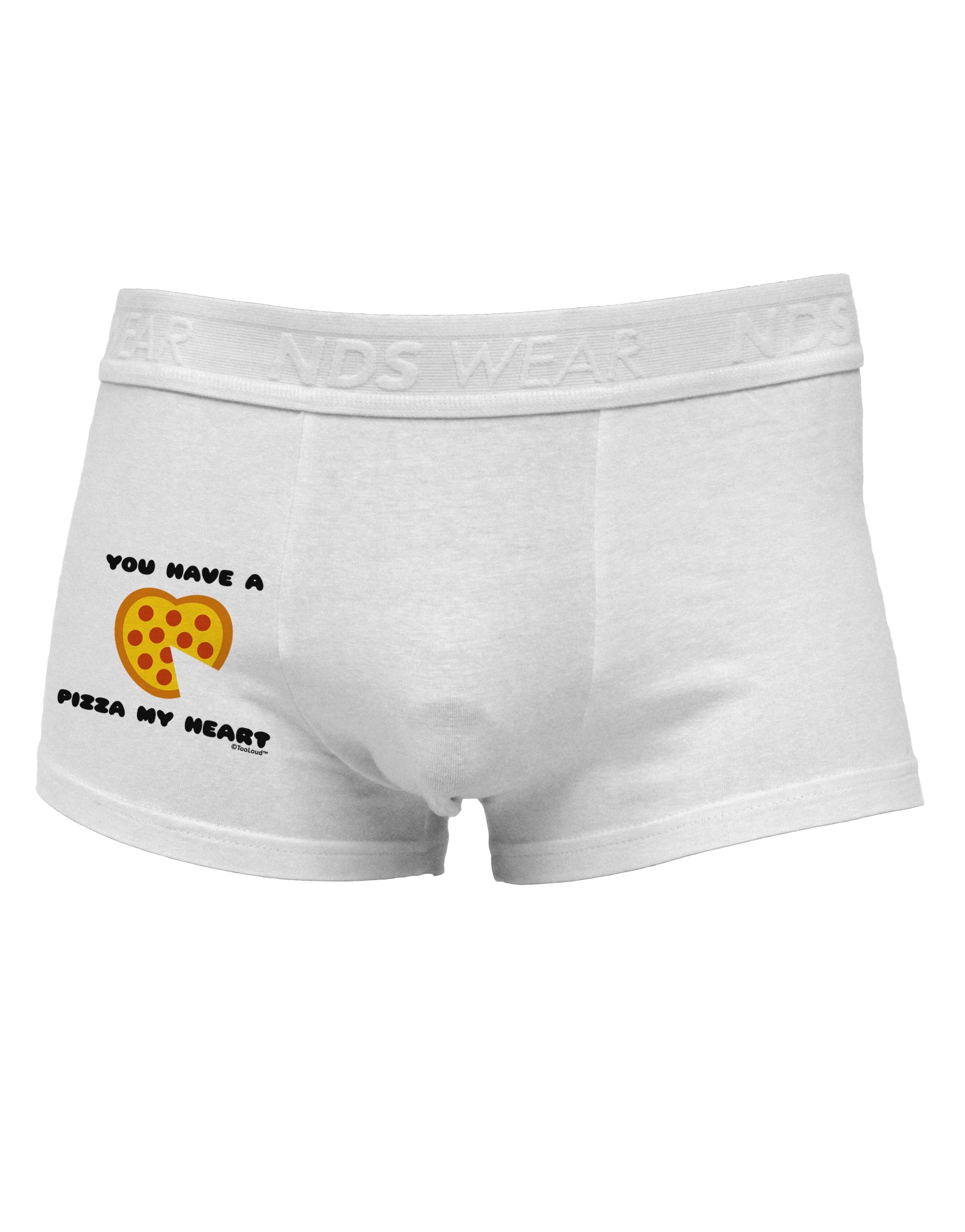 You Have a Pizza My Heart Side Printed Mens Trunk Underwear by TooLoud-Mens Trunk Underwear-TooLoud-White-Small-Davson Sales