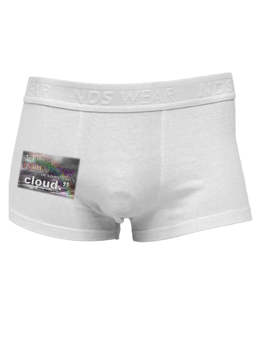 Rainbow in Cloud M Angelou Side Printed Mens Trunk Underwear by TooLoud-Mens Trunk Underwear-NDS Wear-White-Small-Davson Sales