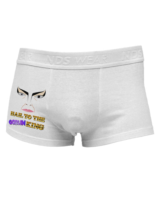 Hail to the Goblin King Side Printed Mens Trunk Underwear-Mens Trunk Underwear-NDS Wear-White-Small-Davson Sales