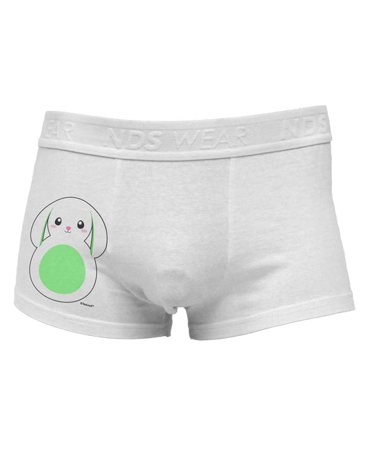 Cute Bunny with Floppy Ears - Green Side Printed Mens Trunk Underwear by TooLoud-Mens Trunk Underwear-NDS Wear-White-Small-Davson Sales