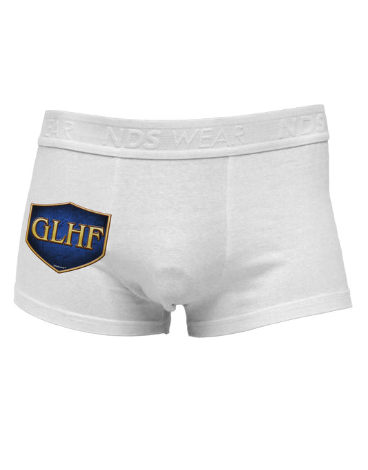 GLHF - Good Luck Have Fun Side Printed Mens Trunk Underwear by TooLoud-Mens Trunk Underwear-NDS Wear-White-Small-Davson Sales