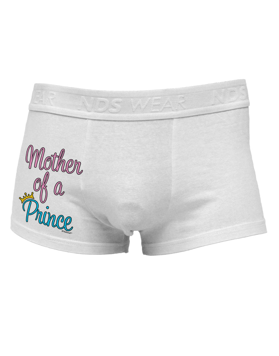 Mother of a Prince - Matching Mom and Son Design Side Printed Mens Trunk Underwear by TooLoud-Mens Trunk Underwear-NDS Wear-White-Small-Davson Sales