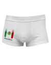 iMexcellent Icon - Cinco de Mayo Side Printed Mens Trunk Underwear-Mens Trunk Underwear-NDS Wear-White-Small-Davson Sales