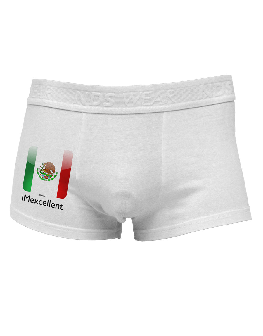iMexcellent Icon - Cinco de Mayo Side Printed Mens Trunk Underwear-Mens Trunk Underwear-NDS Wear-White-Small-Davson Sales