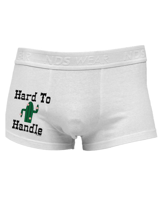 Hard To Handle Cactus Side Printed Mens Trunk Underwear by TooLoud-Mens Trunk Underwear-NDS Wear-White-Small-Davson Sales
