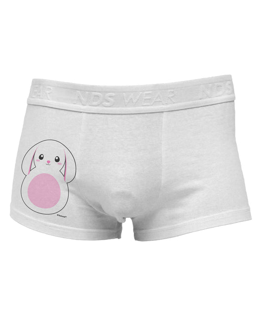 Cute Bunny with Floppy Ears - Pink Side Printed Mens Trunk Underwear by TooLoud-Mens Trunk Underwear-NDS Wear-White-Small-Davson Sales