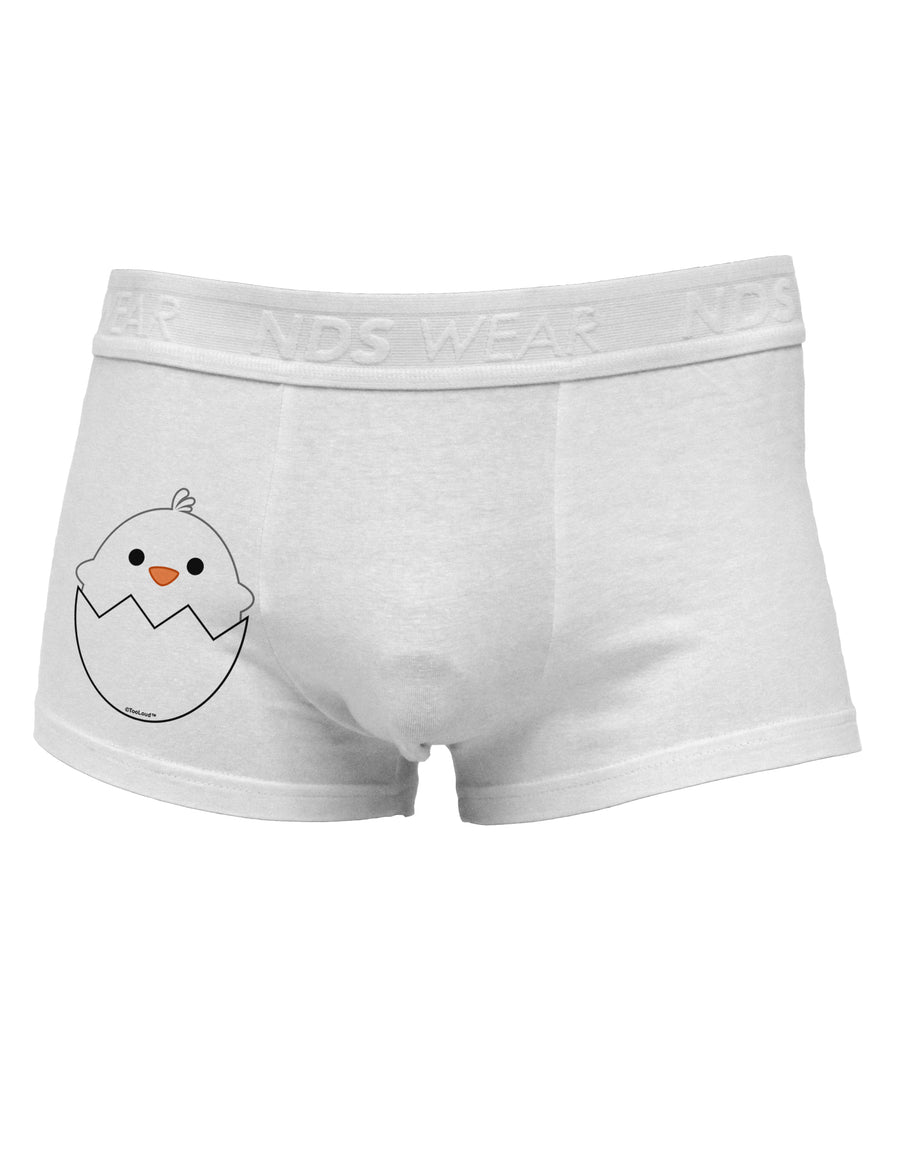 Cute Hatching Chick - White Side Printed Mens Trunk Underwear by TooLoud-Mens Trunk Underwear-NDS Wear-White-Small-Davson Sales