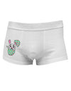 Bunny Hatching From Egg Side Printed Mens Trunk Underwear-Mens Trunk Underwear-NDS Wear-White-Small-Davson Sales
