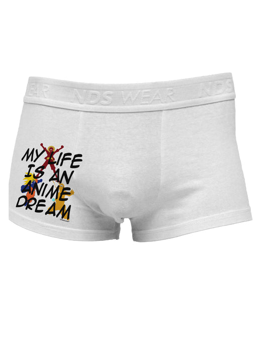 My Life Is An Anime Dream Side Printed Mens Trunk Underwear by TooLoud-Mens Trunk Underwear-NDS Wear-White-Small-Davson Sales