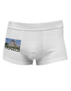 Mexico - Mayan Temple Cut-out Side Printed Mens Trunk Underwear