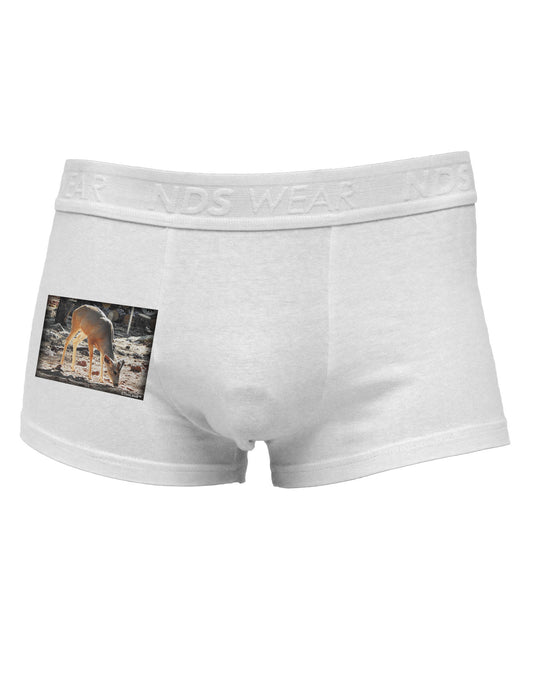 Little Buck Side Printed Mens Trunk Underwear-Mens Trunk Underwear-NDS Wear-White-Small-Davson Sales