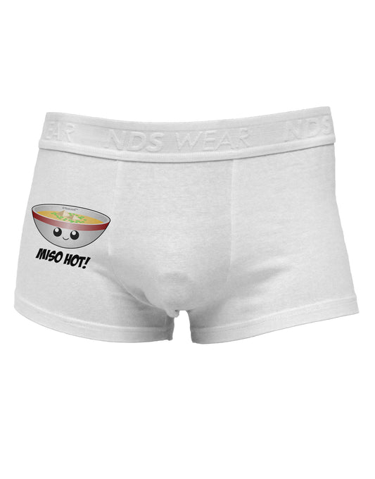 Miso Hot - Cute Miso Soup Bowl Side Printed Mens Trunk Underwear by TooLoud-Mens Trunk Underwear-NDS Wear-White-Small-Davson Sales