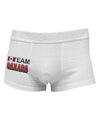 Sporty Team Canada Side Printed Mens Trunk Underwear-Mens Trunk Underwear-NDS Wear-White-Small-Davson Sales