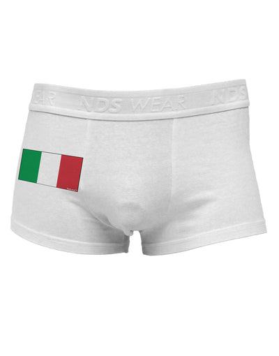 Italian Flag - Italy Side Printed Mens Trunk Underwear by TooLoud-Mens Trunk Underwear-NDS Wear-White-Small-Davson Sales