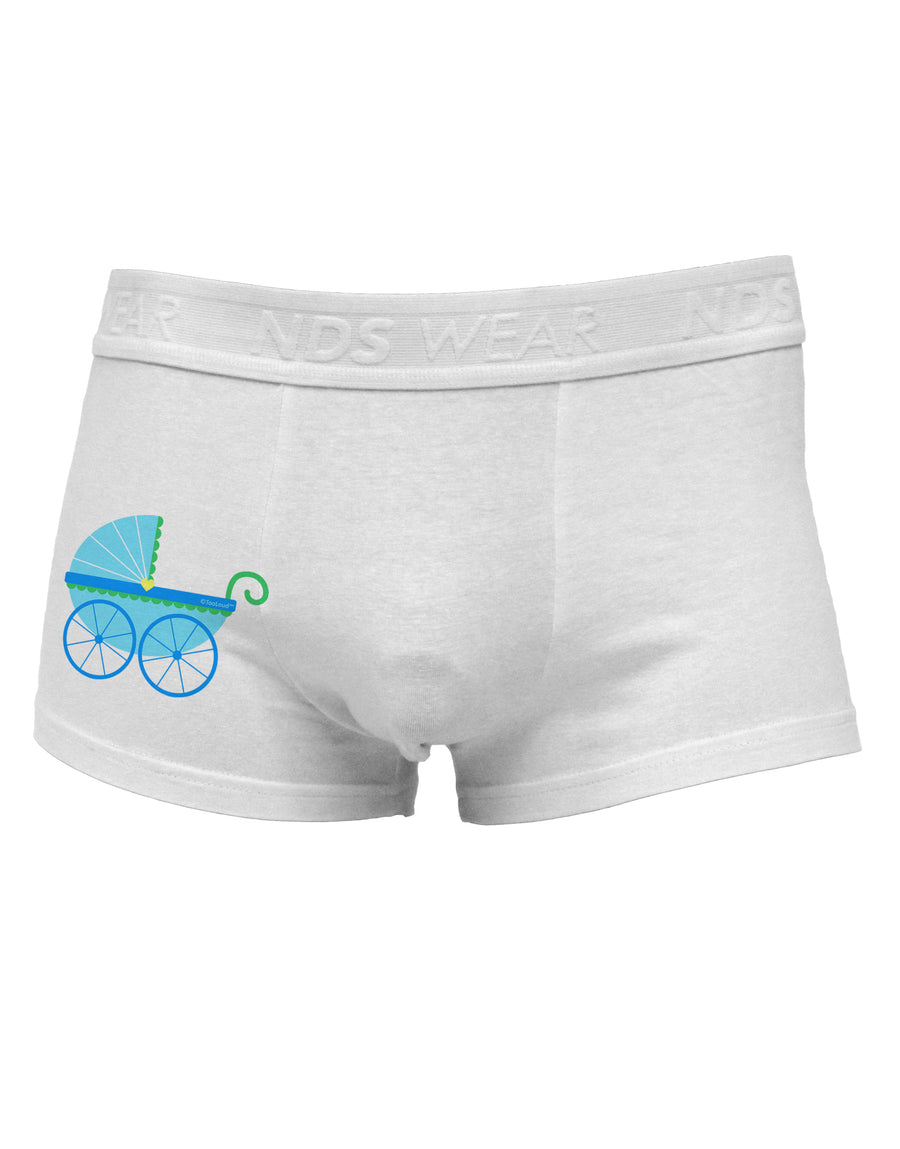 Baby Boy Carriage Side Printed Mens Trunk Underwear-Mens Trunk Underwear-NDS Wear-White-Small-Davson Sales