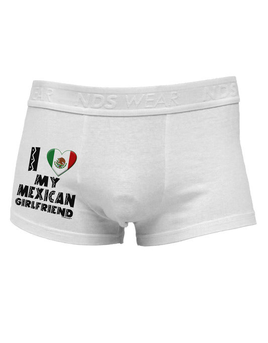 I Heart My Mexican Girlfriend Side Printed Mens Trunk Underwear by TooLoud-Mens Trunk Underwear-NDS Wear-White-Small-Davson Sales