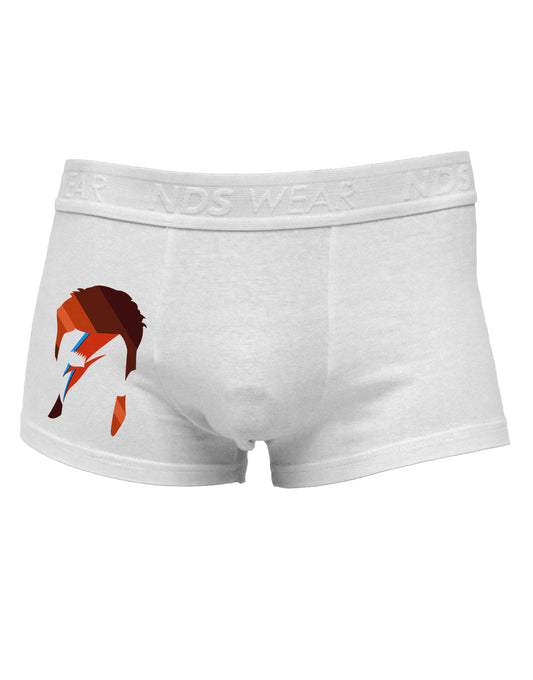 Star Man Side Printed Mens Trunk Underwear by NDS Wear-Mens Trunk Underwear-NDS Wear-White-Small-Davson Sales