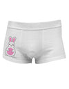 Cute Easter Bunny - Pink Side Printed Mens Trunk Underwear by TooLoud-Mens Trunk Underwear-NDS Wear-White-Small-Davson Sales