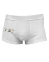 I Do - Groom Side Printed Mens Trunk Underwear-Mens Trunk Underwear-NDS Wear-White-Small-Davson Sales