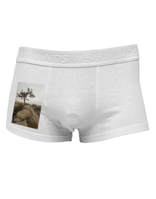 Stone Tree Colorado Side Printed Mens Trunk Underwear by TooLoud-Mens Trunk Underwear-NDS Wear-White-Small-Davson Sales