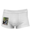 Rockies River with Text Side Printed Mens Trunk Underwear-Mens Trunk Underwear-NDS Wear-White-Small-Davson Sales
